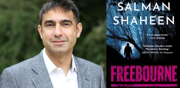 Salman Shaheen talks Debut Novel 'Freebourne', Murder & Free Will f