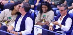 Simone Ashley spotted Kissing Mystery Man at US Open Simone Ashley spotted Kissing Mystery Man at US Open F
