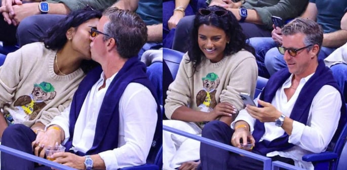 Simone Ashley spotted Kissing Mystery Man at US Open F