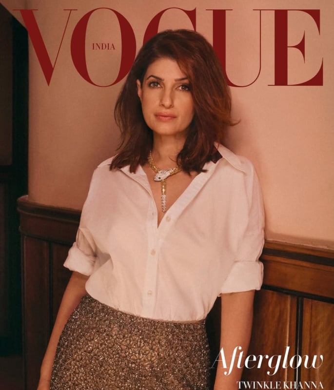Twinkle Khanna glows on Vogue India Cover at 51 3