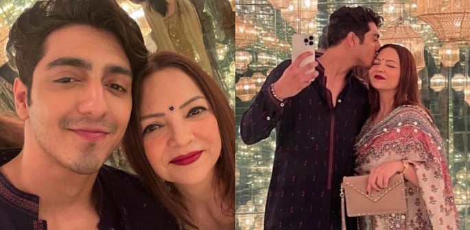 Ahaan Panday’s Deleted Diwali Pics with Mother Deanne Go Viral