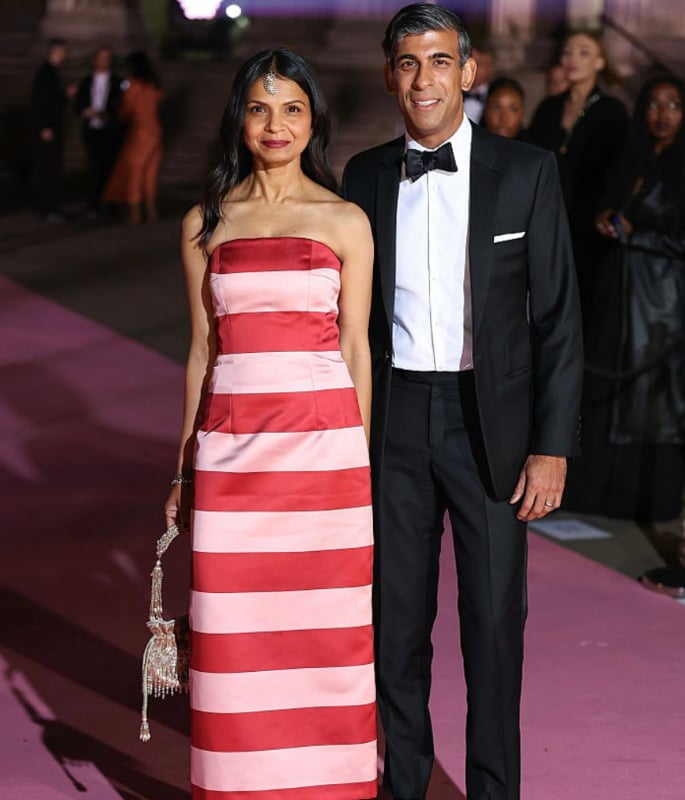 Akshata Murty’s Pink Ball Look Sparks Fashion Debate Online 
