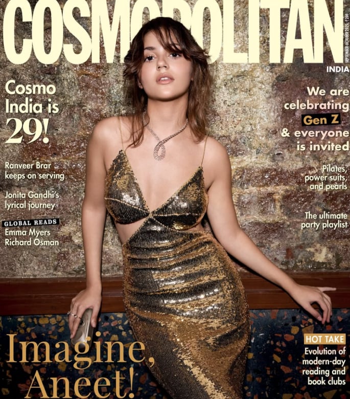 Aneet Padda graces the Cover of Cosmopolitan India 