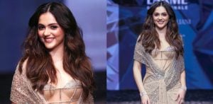 Aneet Padda makes Stunning Ramp Debut for Tarun Tahiliani F
