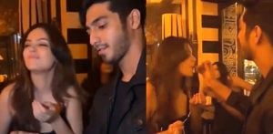 Aneet Padda's Birthday Cake Moment with Ahaan Panday goes Viral f
