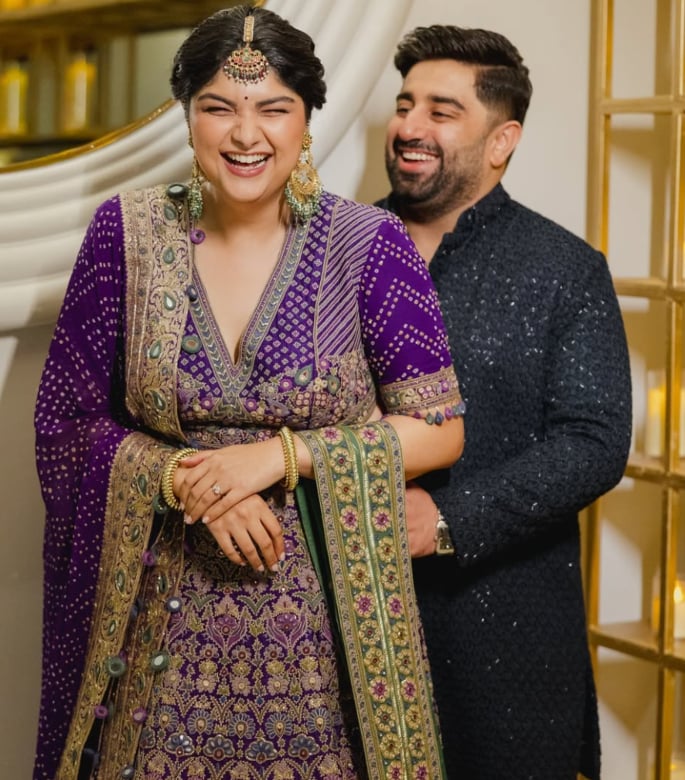 Anshula Kapoor shares her First Wedding Look by Arpita Mehta 6