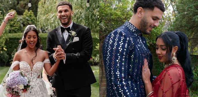 Are Love Islands Kai Sanam Planning a Second Desi Wedding F