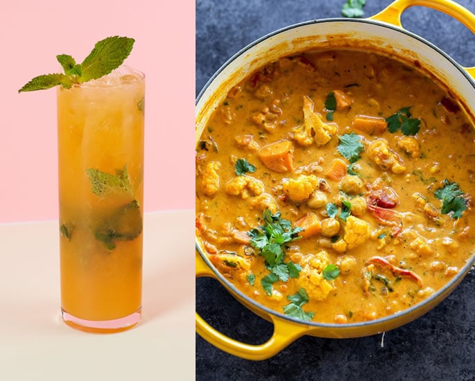 Best Non-Alcoholic Drinks to Have With a Curry - mango