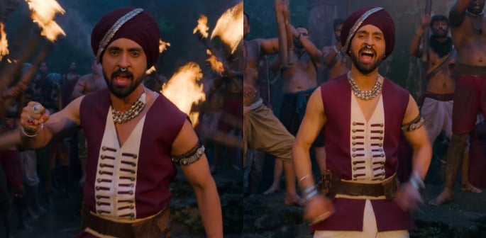 Diljit Dosanjh Brings Fire to Kantara Chapter 1 with 'Rebel' F