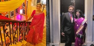 Downing Street Lit Up with Diyas for Diwali Event f