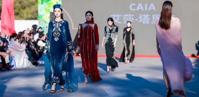 First Pakistan-China Fashion Show held at The Great Wall f
