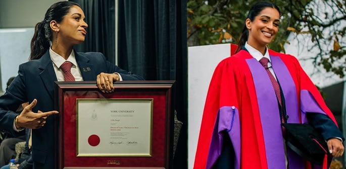 Lilly Singh awarded Honorary Doctorate for Impact on Pop Culture f