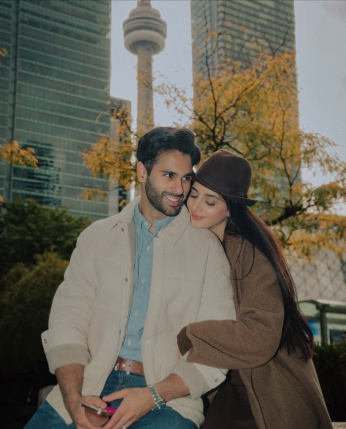 Mawra Hocane & Ameer Gilani Enjoy Canadian Honeymoon 2