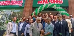 Papa John's returns to India with 4 Bengaluru Stores Papa John's returns to India with 4 Bengaluru Stores f