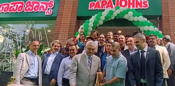 Papa John's returns to India with 4 Bengaluru Stores f