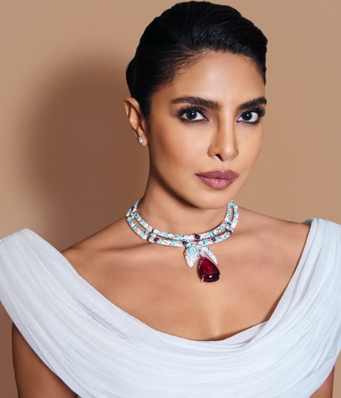 Priyanka Chopra Steals the Show at Bvlgari’s Mumbai Exhibition 2