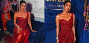Priyanka Chopra dazzles in Red at Johnnie Walker Diwali Ball F