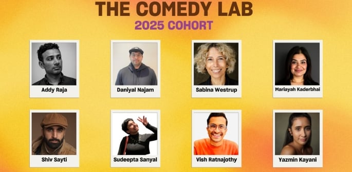 The Cohort of 'The Comedy Lab' 2025 - F