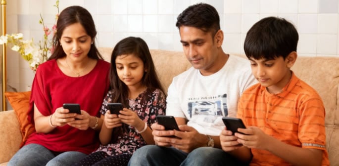 The Huge Impact of Smartphones on India's Families f