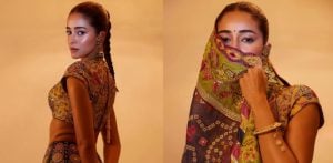 Ananya Panday stuns in Lehenga Choli at Deeya Shroff’s Mehendi F