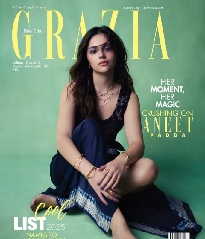 Aneet Padda lights up Grazia India in Chic Looks 
