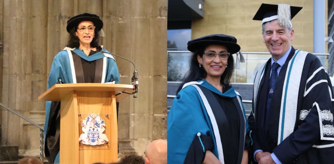 Bollywood Actor turned Educator awarded Prestigious UK Honour F