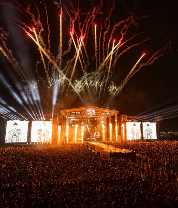 Central Cee rocks Lord Shiva Tee at Rolling Loud Mumbai