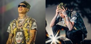 Central Cee rocks Lord Shiva Tee at Rolling Loud Mumbai F