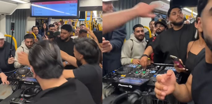 Desi Dance Party on Sydney Metro faces Racist Reactions f