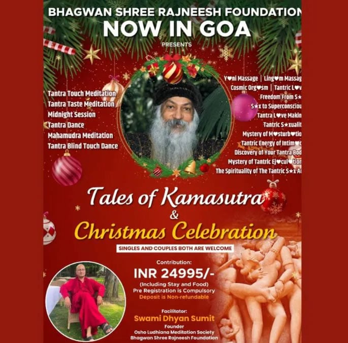 Goa Police shut down Christmas-Themed 'Tantric Sex' Retreat
