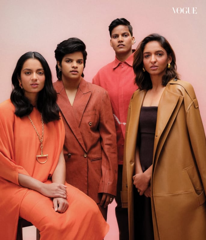 Harmanpreet, Shafali, Deepti & Pratika shine on Vogue India Cover 