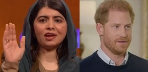 Malala reveals Why Her Mother 'Shoved' Prince Harry f