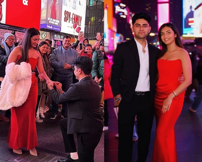 Man's Flash Mob Proposal in Times Square Wins Hearts