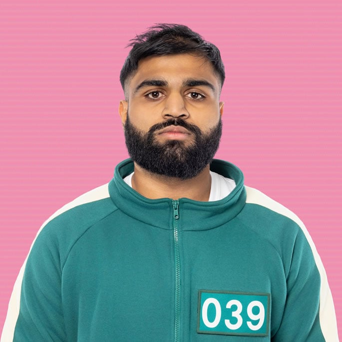 Meet Dhruv, Player 39 in Netflix's Squid Game The Challenge