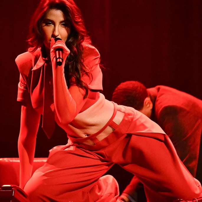 Nora Fatehi Makes Dazzling Debut on 'The Tonight Show' 2