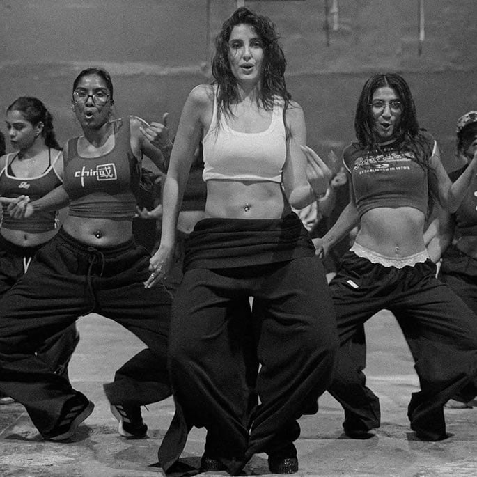 Nora Fatehi stuns in Rehearsal Photos ahead of Untold Dubai 2025 2