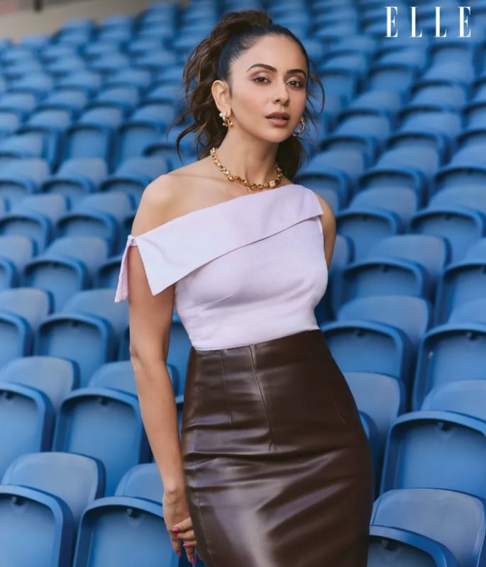 Rakul Preet Singh shines in ELLE India’s Digital Cover Shoot 