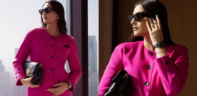Sonam Kapoor confirms Second Baby with Chic 80s Inspired Look F