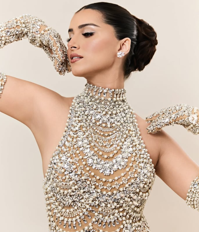 Tara Sutaria stuns in Beaded Dress at Old Hollywood Birthday Bash 1