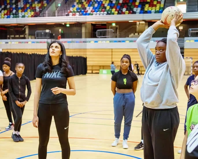 Where are the British South Asian Women in Netball