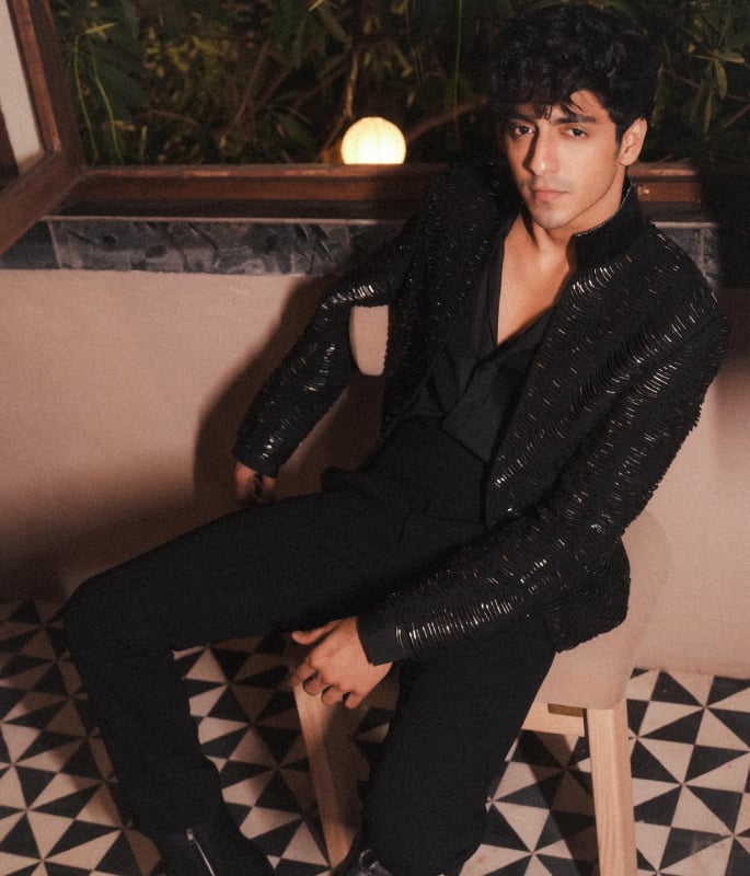 Ahaan Panday stuns in Rohit Gandhi & Rahul Khanna at GQ MOTY 