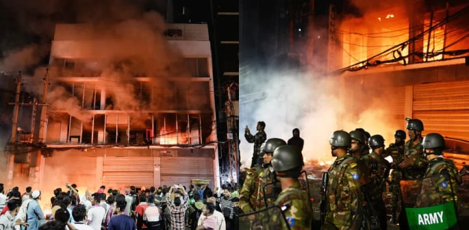 Bangladeshi Media and Cultural Institutions Attacked by Mobs f