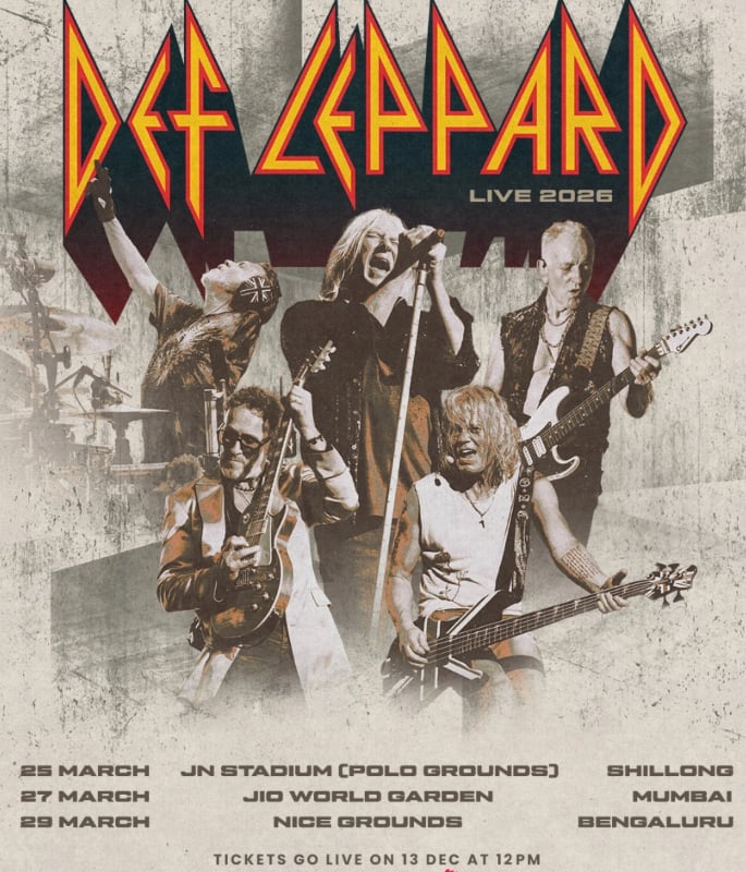 Def Leppard to Perform First Ever India Tour in March 2026 1