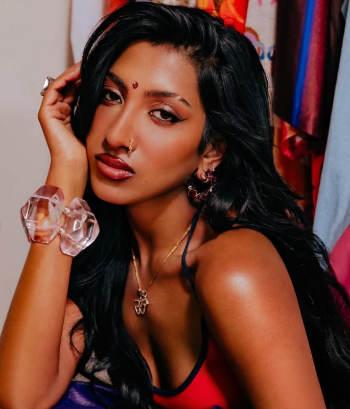 How to Recreate KATSEYE’s Lara Raj’s Makeup Look 