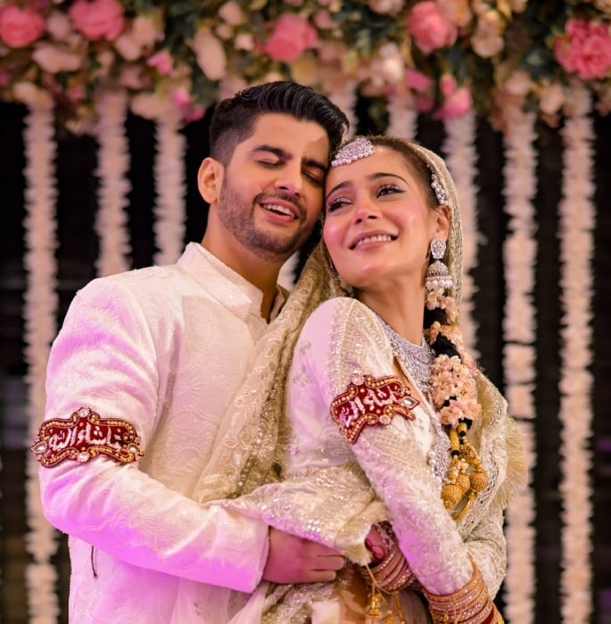 Sara Khan marries Krish Pathak in Lavish Dual Ceremony - 3