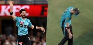 Shaheen Afridi faces Injury Scare during Big Bash League f