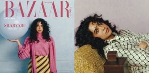 Sharvari Stuns on Harper’s Bazaar India Cover in Head-to-Toe Gucci F