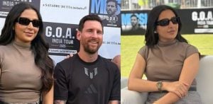 Subhashree Ganguly faces backlash for 'Tasteless' Lionel Messi Pics f