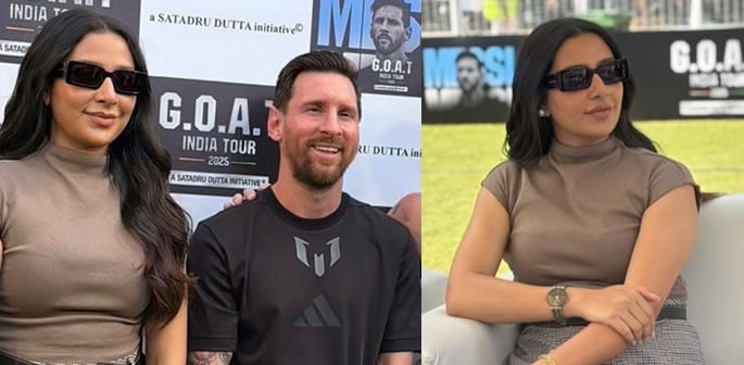 Subhashree Ganguly faces backlash for 'Tasteless' Lionel Messi Pics f