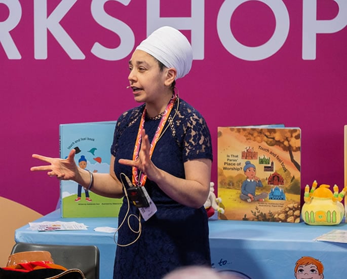 Sukhy Kaur talks Sikh Representation, Sensory Books & Learning
